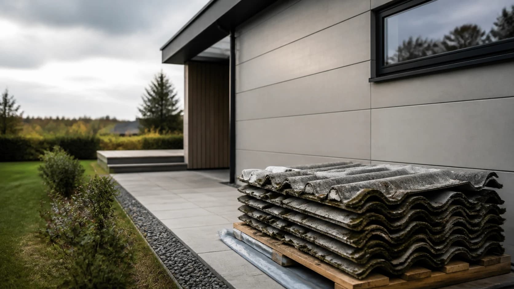 Dansk bolig med fokus på fibercement