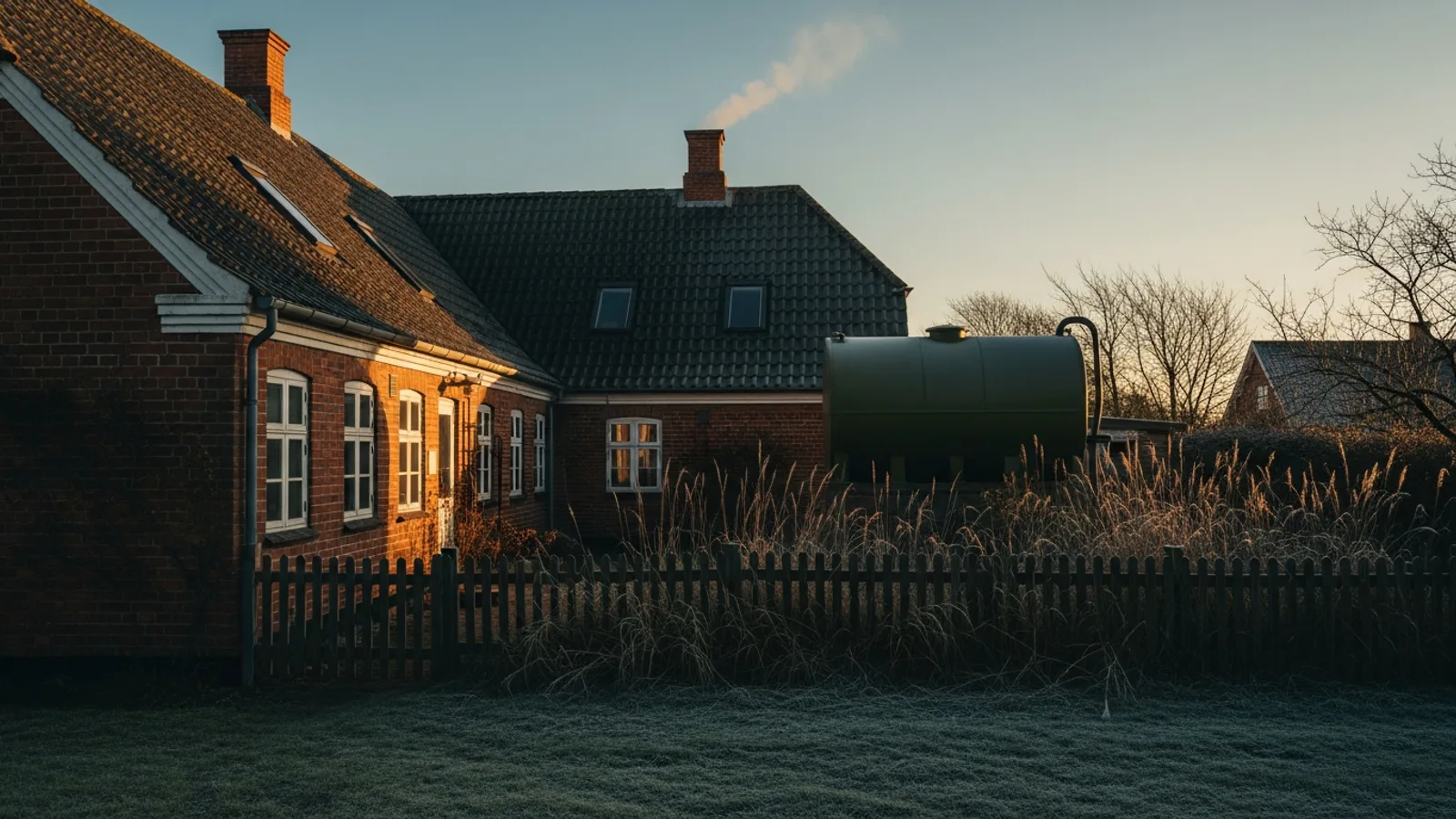 Detalje fra en dansk bolig om 80.000 danskere fanget i oliefyrs-fælden: sådan slipper du fri.