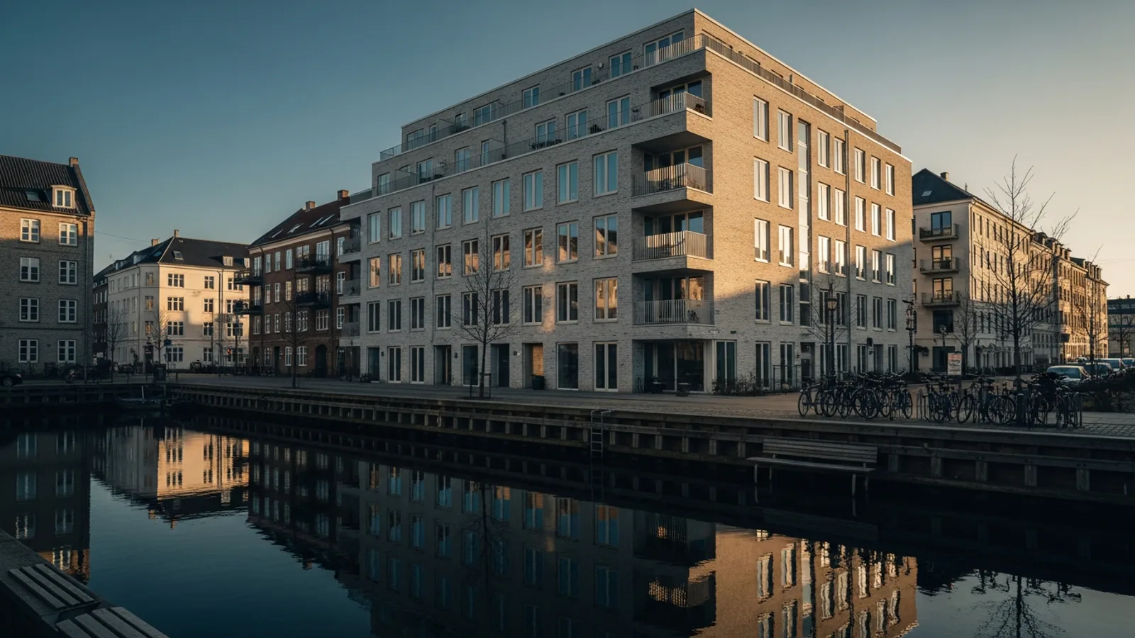 Detalje fra en dansk bolig om boligpriser stiger markant i 2026's første kvartal.