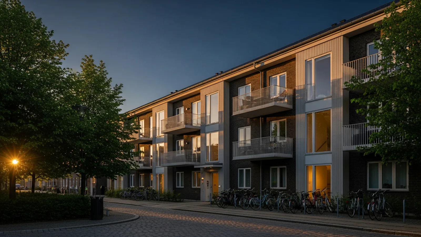 Detalje fra en dansk bolig om boligpriserne stiger 18,7 % på lejligheder: sådan handler du nu.