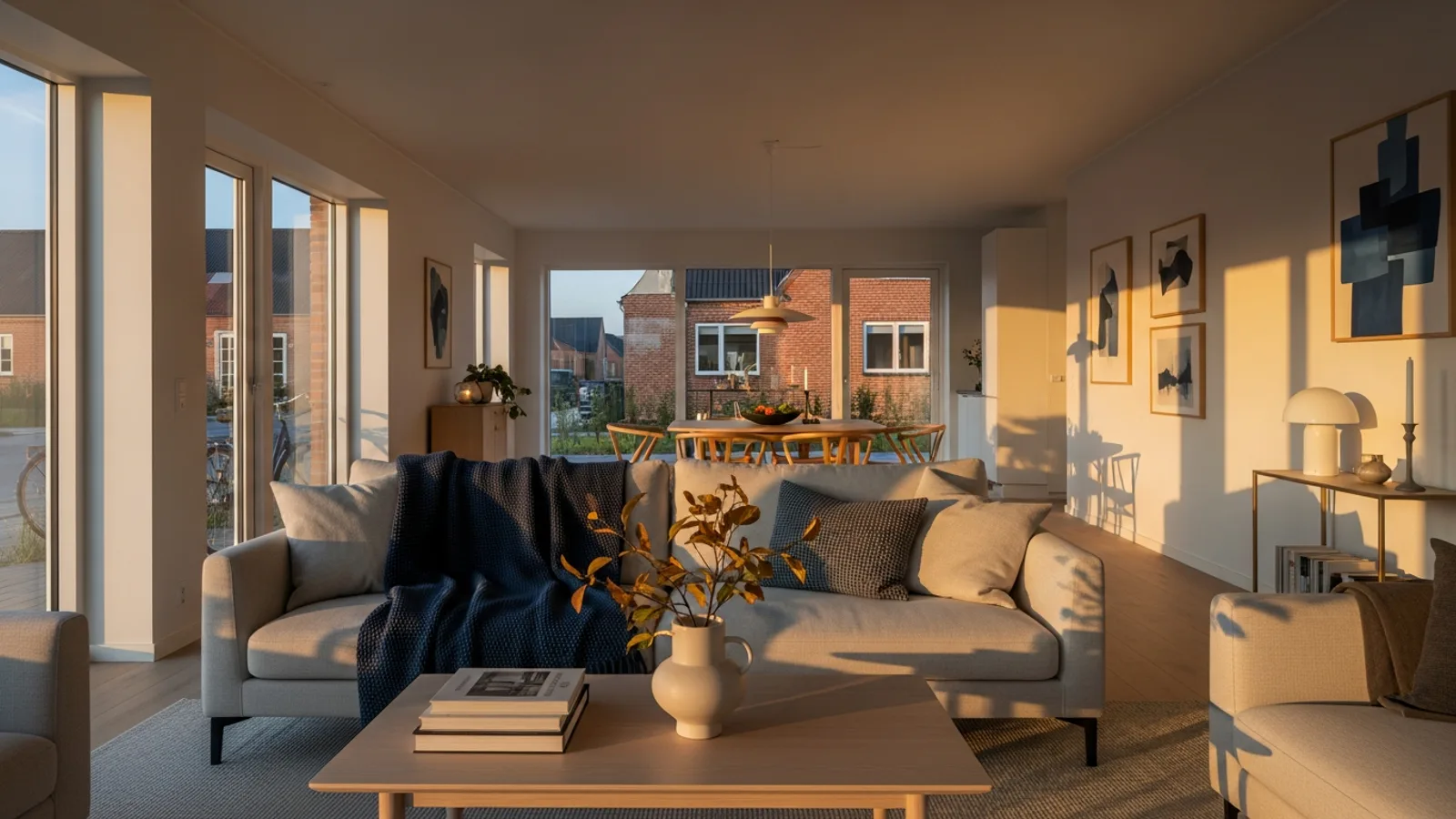 Detalje fra en dansk bolig om boligstyling: sådan klargør du boligen, så den sælger hurtigere.