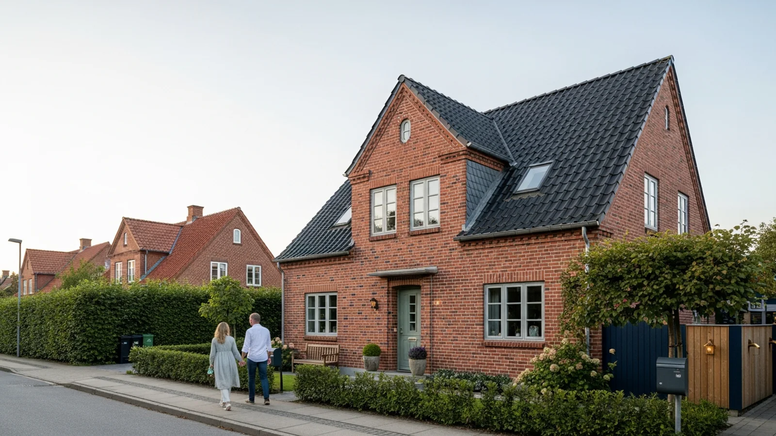 Boligkøbere på vej mod et dansk parcelhus i et marked med få valgmuligheder