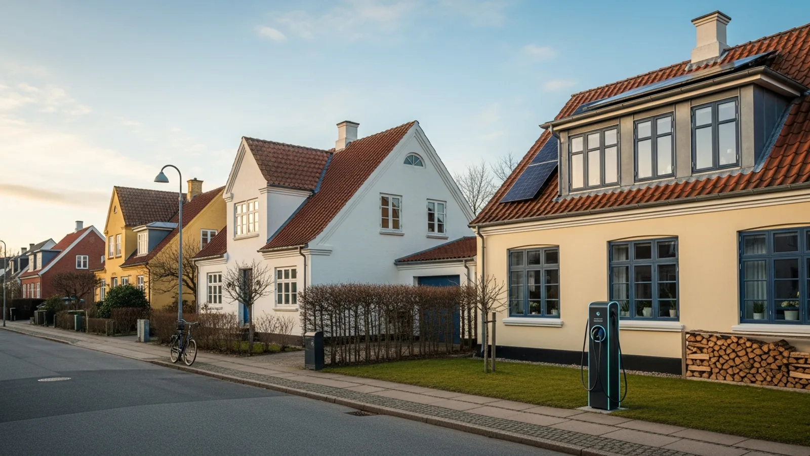 Detalje fra en dansk bolig om energi- og klimatjek: sådan fremtidssikrer du din bolig mod stigende energipriser og klimaforandringer.