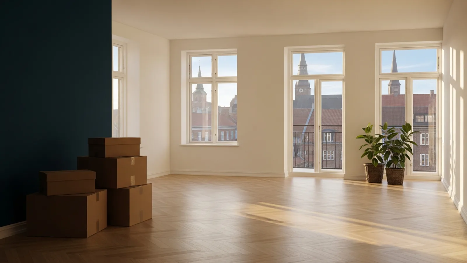 Detalje fra en dansk bolig om flere søger boliglån — men det er blevet sværere at komme ind.