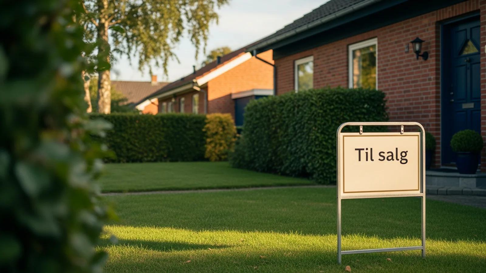 Detalje fra en dansk bolig om liggetid 2026: fra 52 til 598 dage — så længe tager det at sælge en bolig.