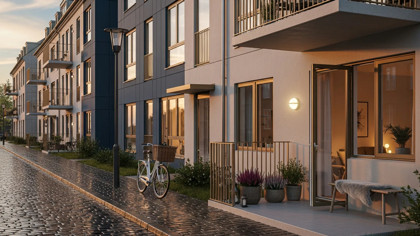 Detalje fra en dansk bolig om rekordmange betalte over udbudsprisen i 2025.